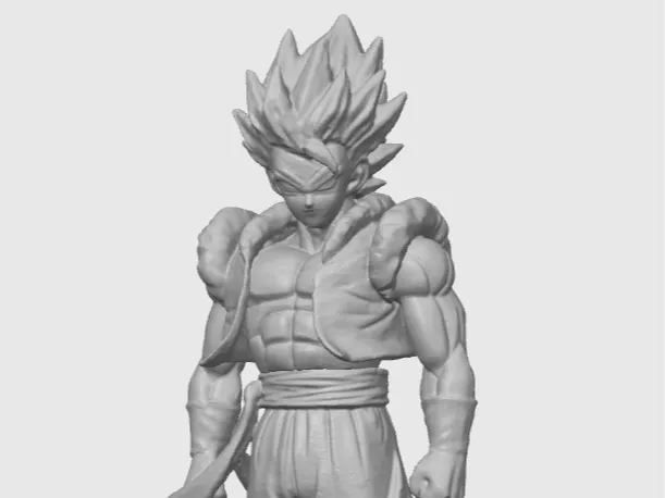 Gogeta SSB Statue