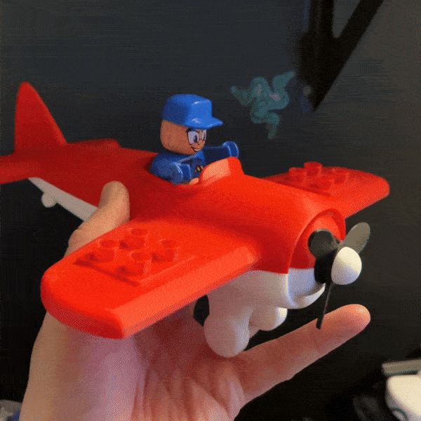 Toy Airplane for Kids Duplo