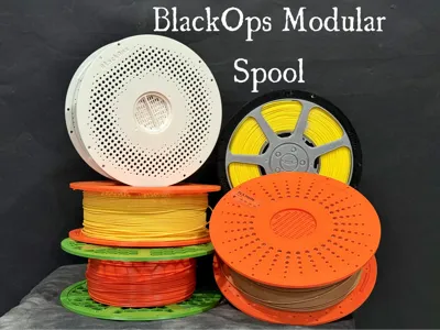 BlackOps Modular Reusable Filament Spool