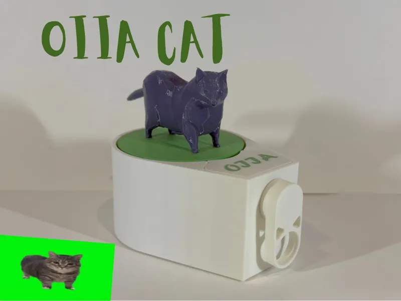 Ethel the OIIA Cat: Crank Powered Chaos Machine