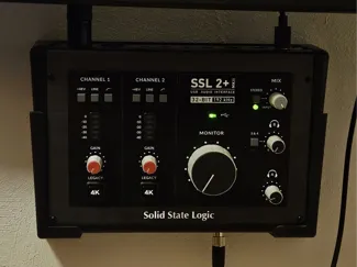 Wall Mount for Solid State Logic SSL 2+ MKII