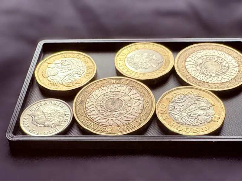 Wallet Coin Tray