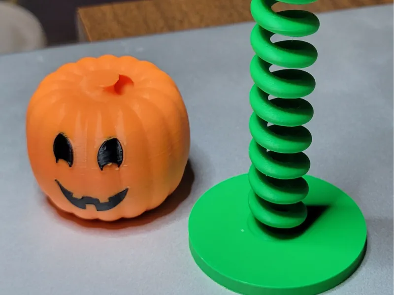 Halloween Pumpkin - Slide the Vine fidget