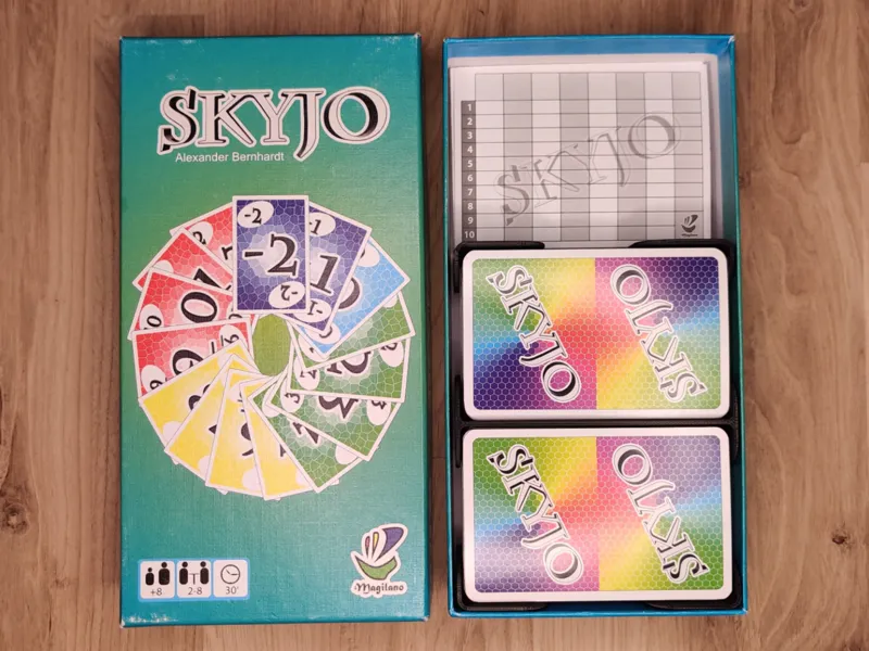 Skyjo cardgame insert
