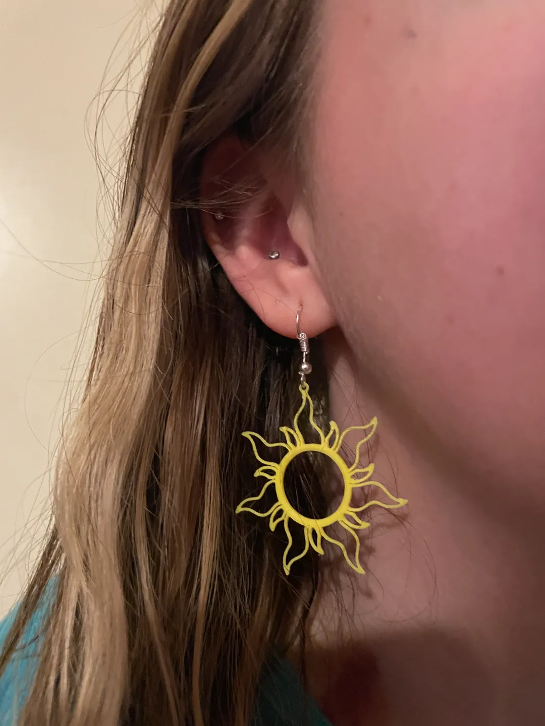 Sun Earrings view 4