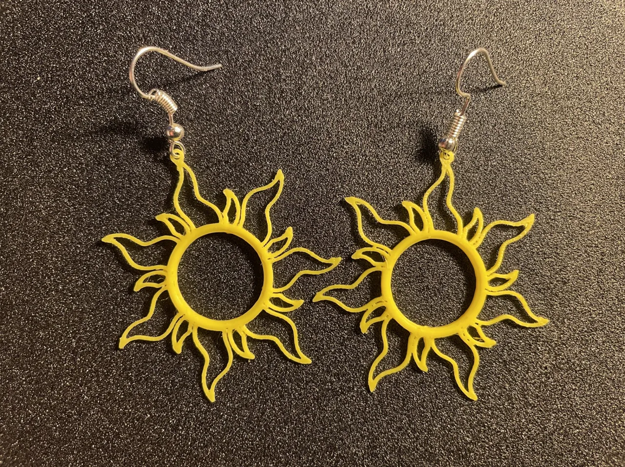 Sun Earrings view 3