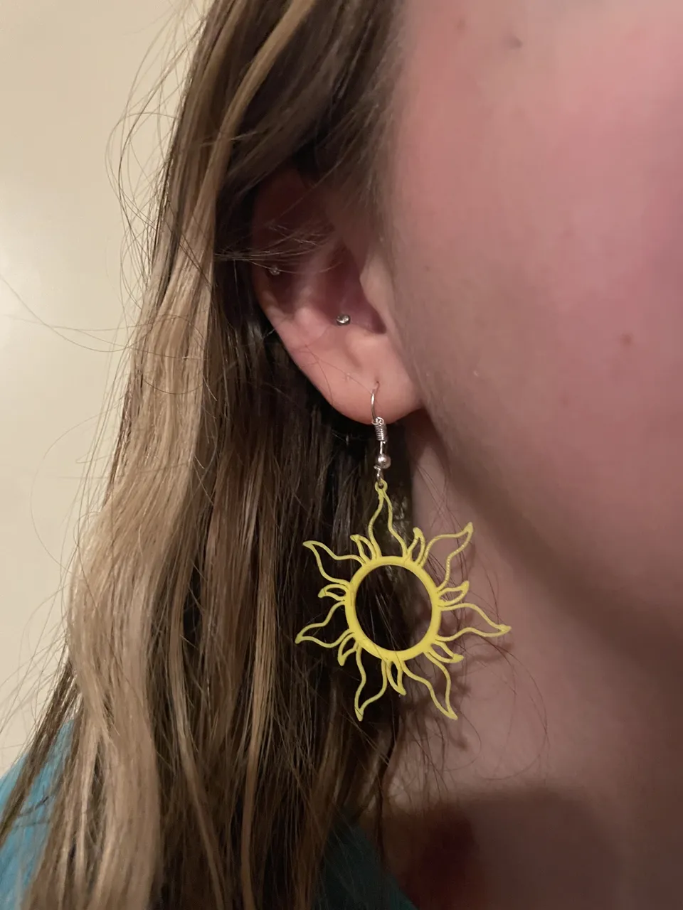 Sun Earrings view 2