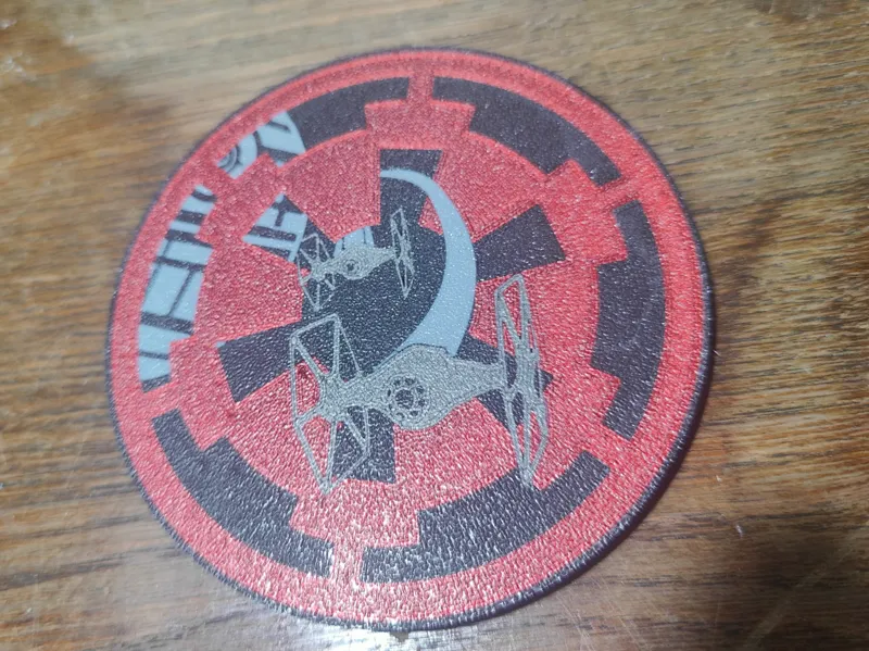 Imperial Coaster with TIE Fighters