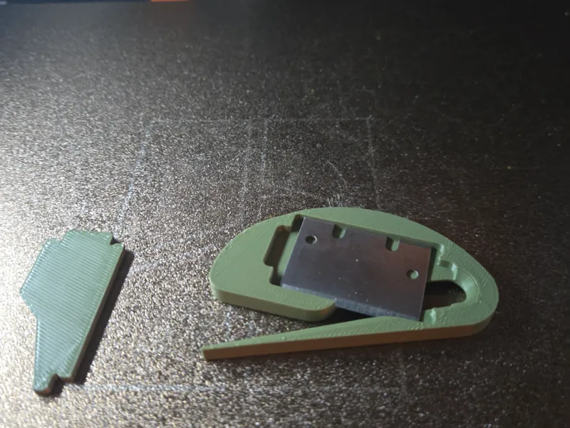 Paper/Allround Cutter mit Rasierklinge (Pressfit)