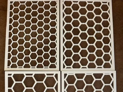 Honeycomb panels for 200% EduColon Gacha Capsules
