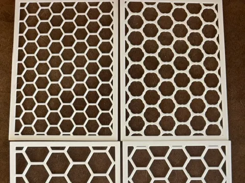 Honeycomb panels for 200% EduColon Gacha Capsules