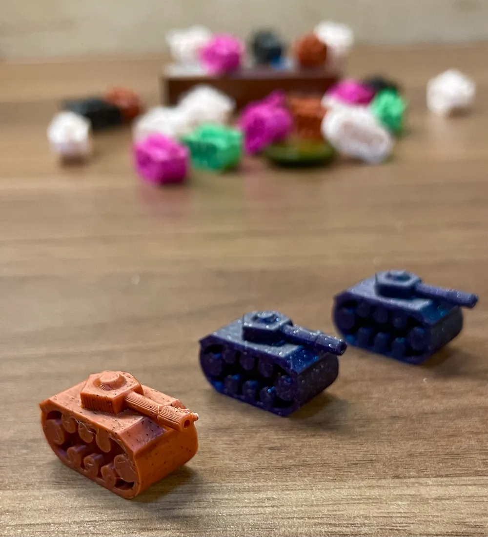 Mini tank - Free 3D Print Model - MakerWorld