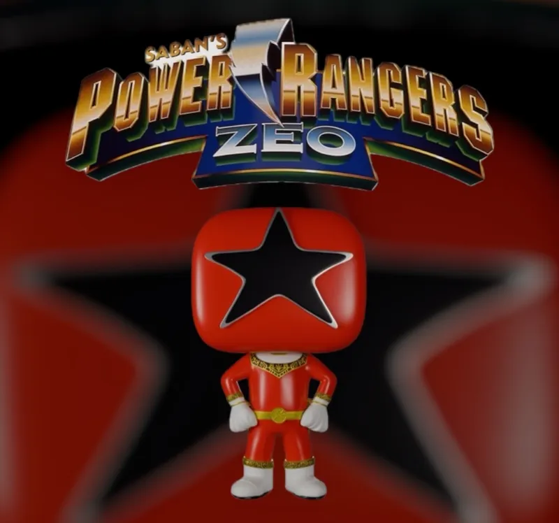 Red Zeo Ranger Figure
