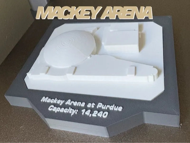 Mackey Arena Purdue Model (No AMS)