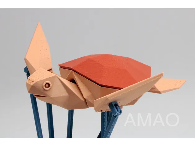 Flying Sea Turtle view 2