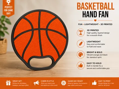 Sports Basketball Hand held fan