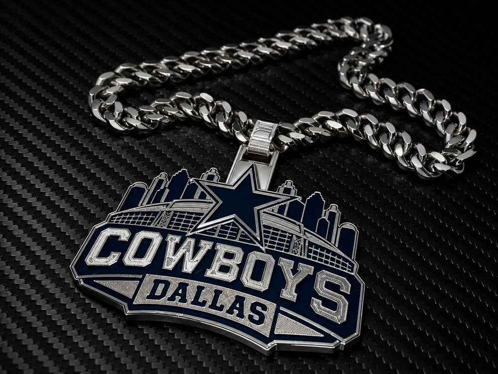 Modelo para impresión 3D: Cowboy Stadium Chain. Referencia del modelo original.