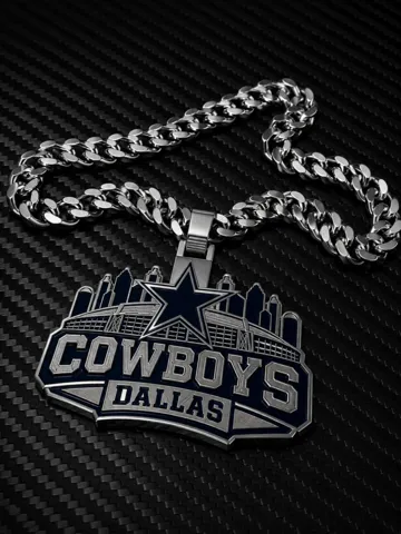 Modelo para impresión 3D: Cowboy Stadium Chain — vista de referencia 2