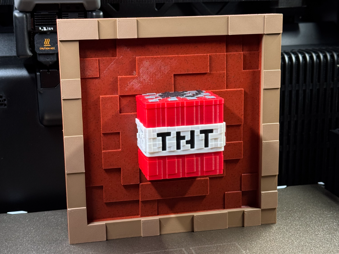 TNT Block - Minecraft Item Frame