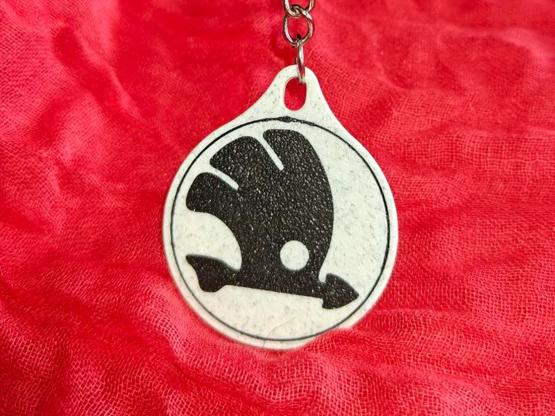 Yoja3D-Skoda keychain