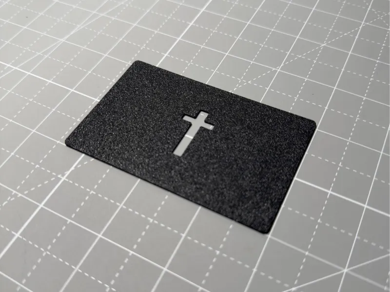 Portable Wallet Cross - Credit Card Size