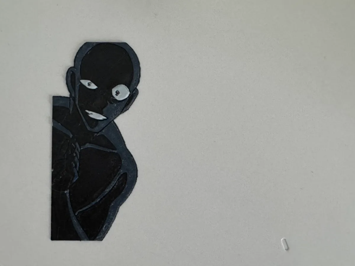 Protagonist Culprit Black-clad Man, a classic character from Detective Conan, Mr. Hanazawa ...