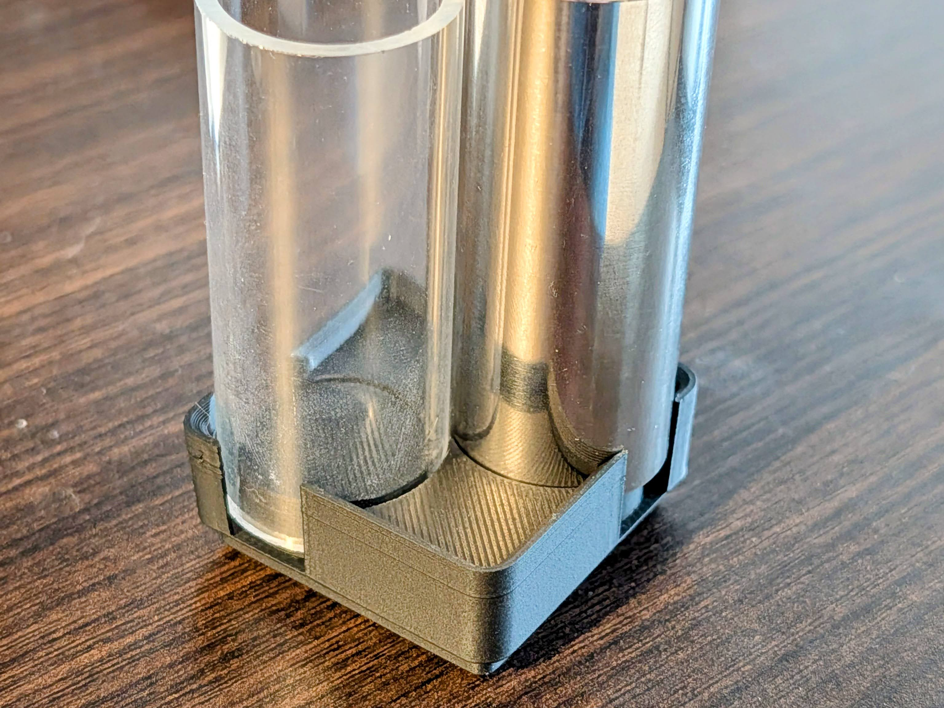 Gridfinity 1x1 Dual 25 mm Guitar Slide Holder