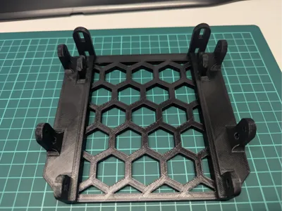 3.5" - 5.25" HDD Adapter Remix w/Fan Added Fillets