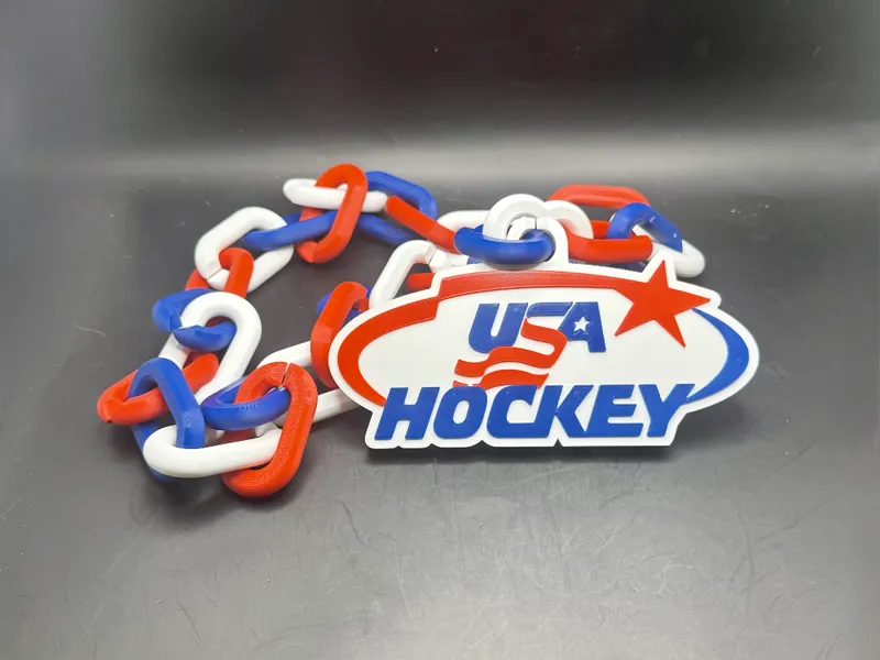 USA Hockey "Hype Chain" – 2026 Gold Medal Edition