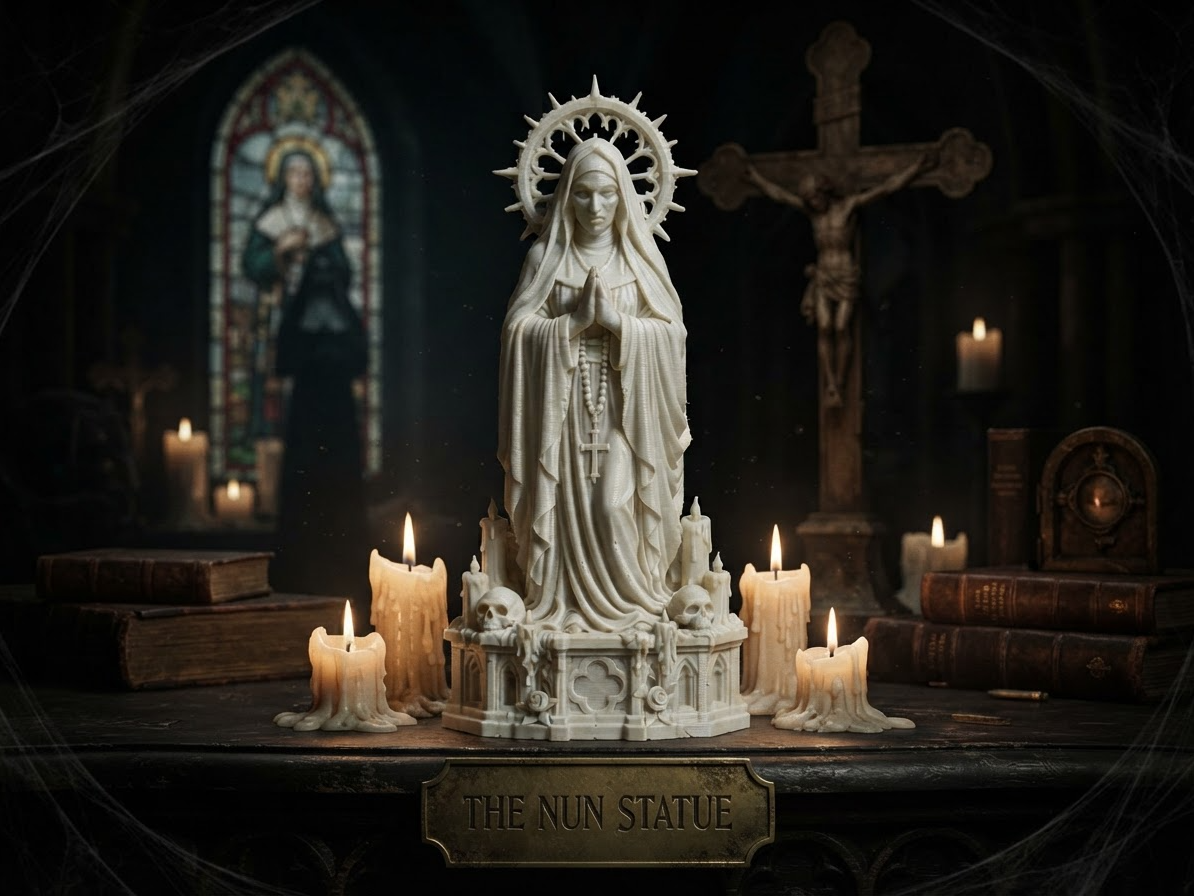 The Nun - Saint Statue