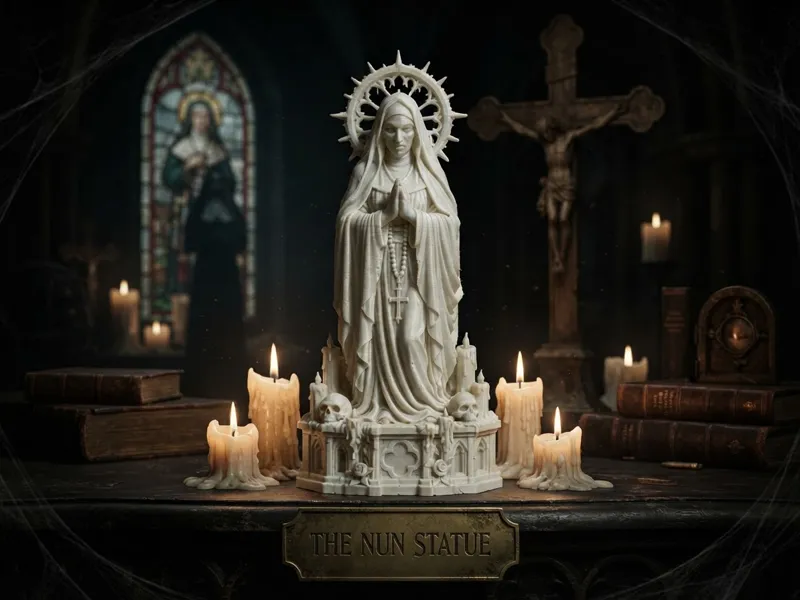 The Nun - Saint Statue