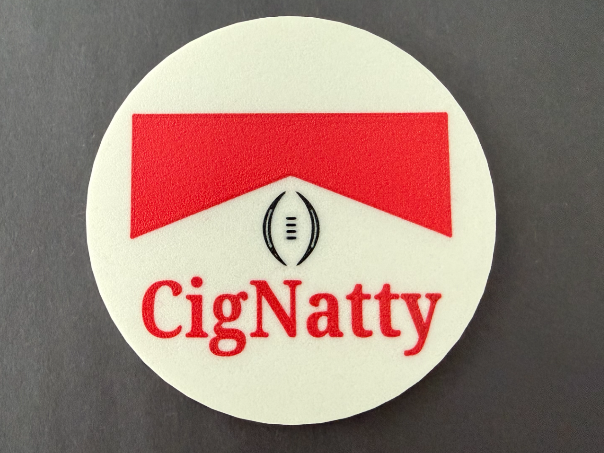 CigNatty Coaster - Indiana University