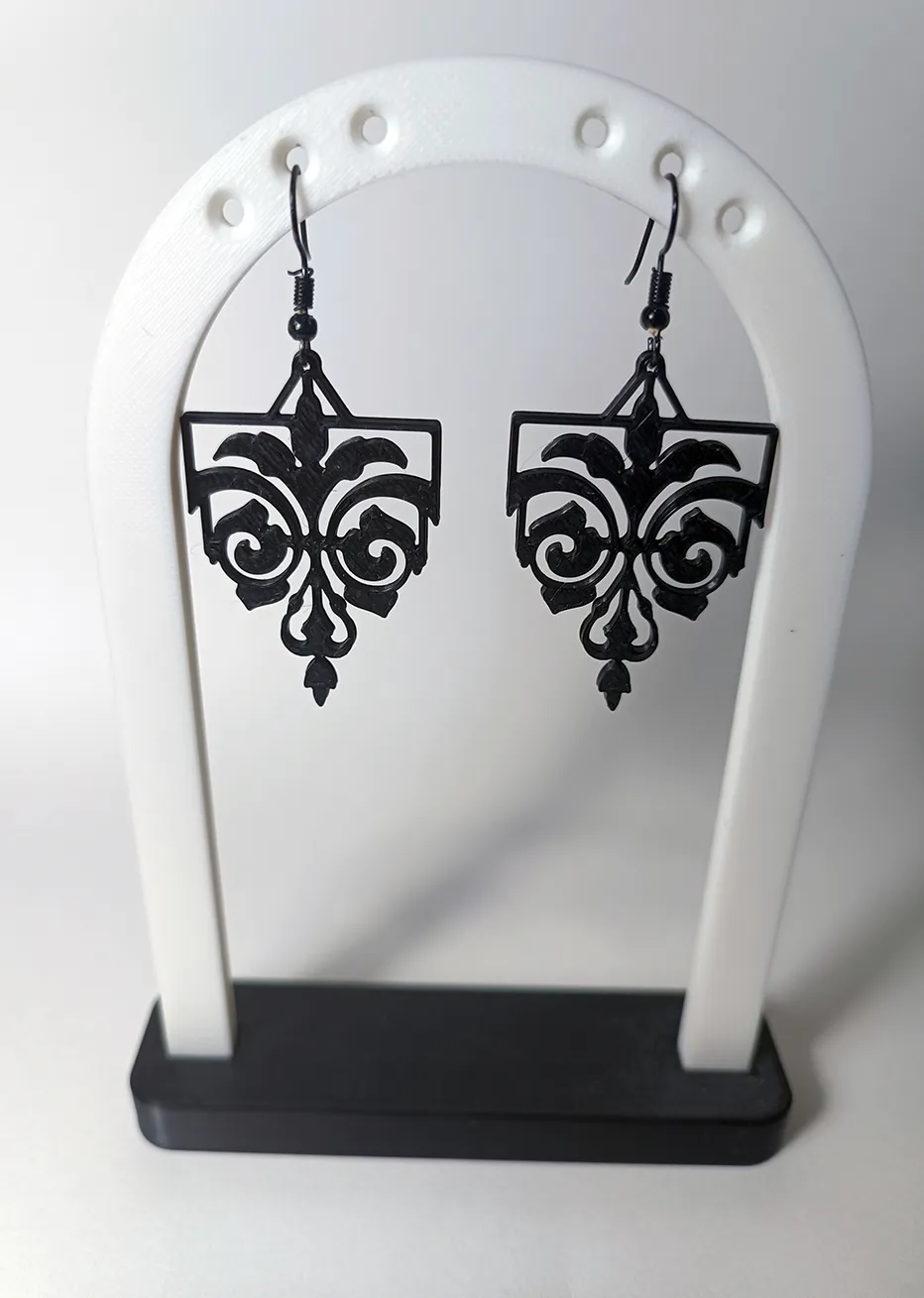 Baroque Elegance Earrings view 3