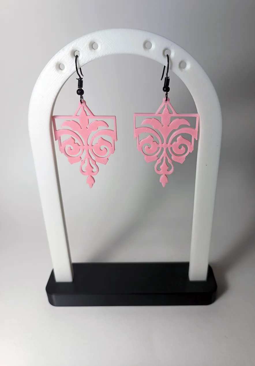 Baroque Elegance Earrings view 2