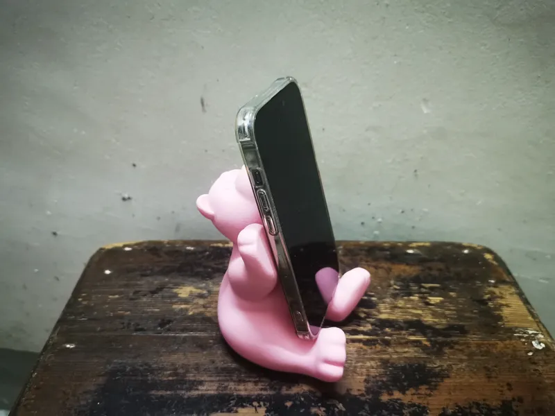 小熊手机支架