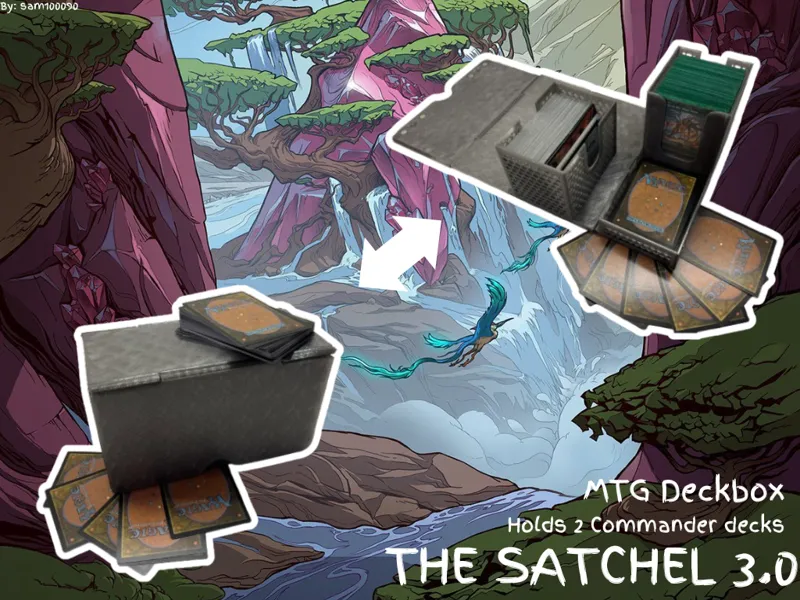The Satchel 3.0: Magic the Gathering Deck Box