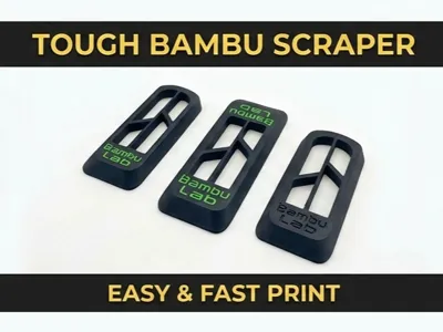 Tough Bambu Scraper