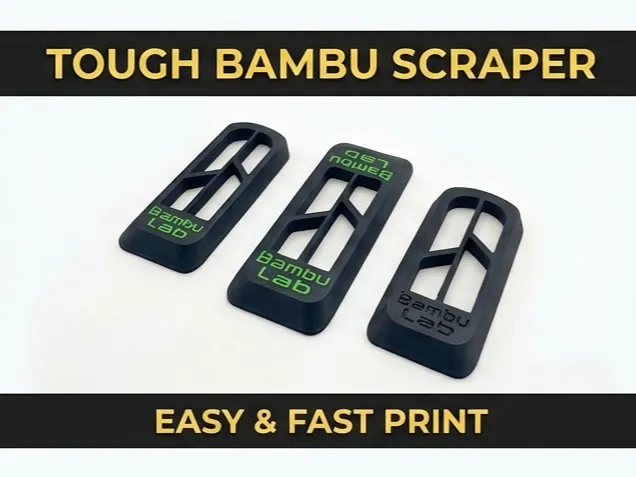 Tough Bambu Scraper
