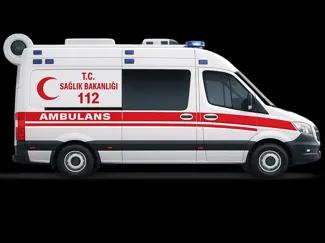 turk ambulans keychain