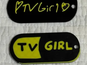 TV Girl Keychain