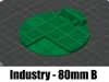 80mm Industrial Topper – B