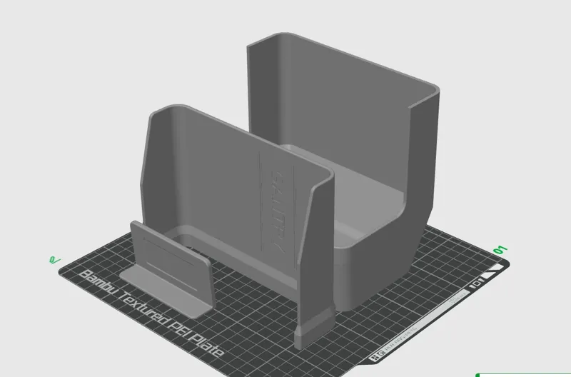 Poop/purge bucket for Bambu Lab A1 mini