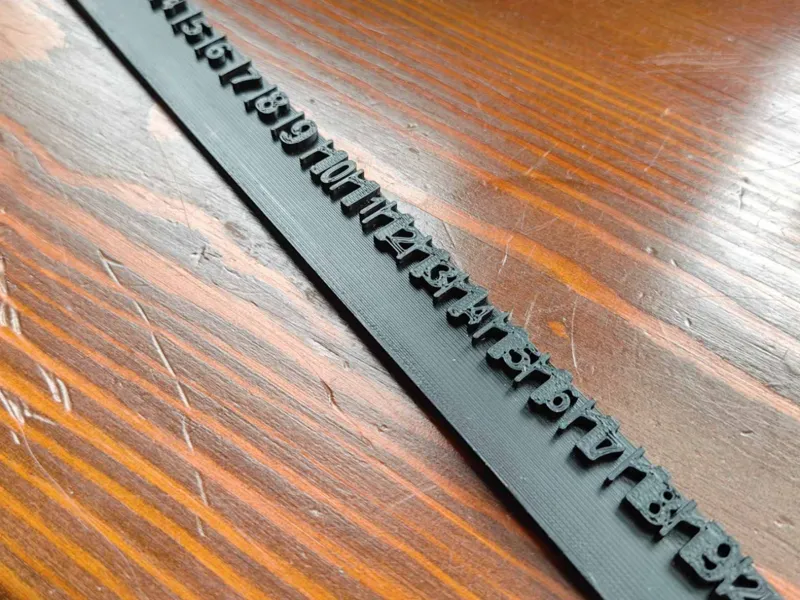 20 cm ruler