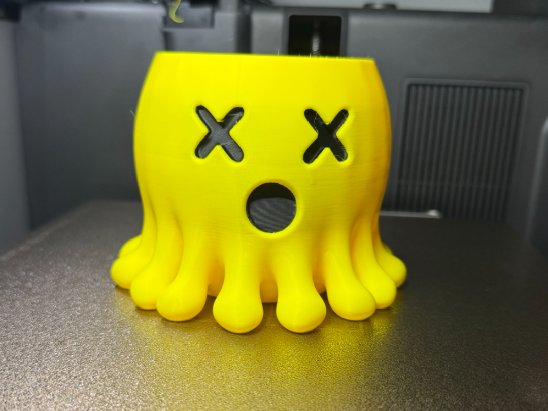 Melting Emoji Planter - Stressed. With AMS