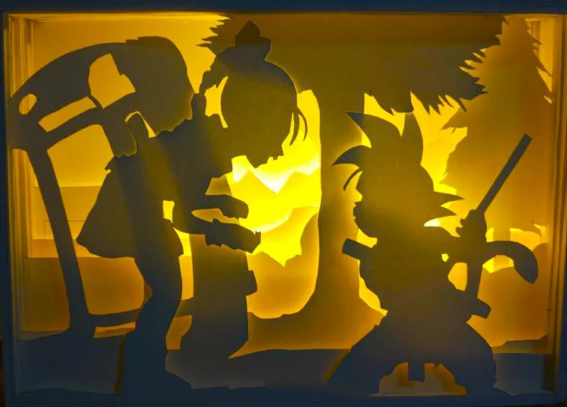 Dragon Ball - Paper-cut Lamp - Ornament