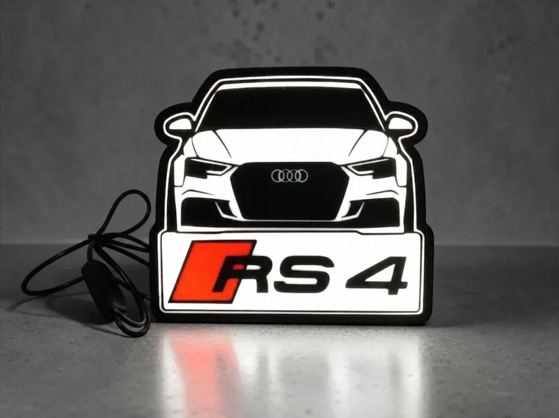 Luminária Audi RS4