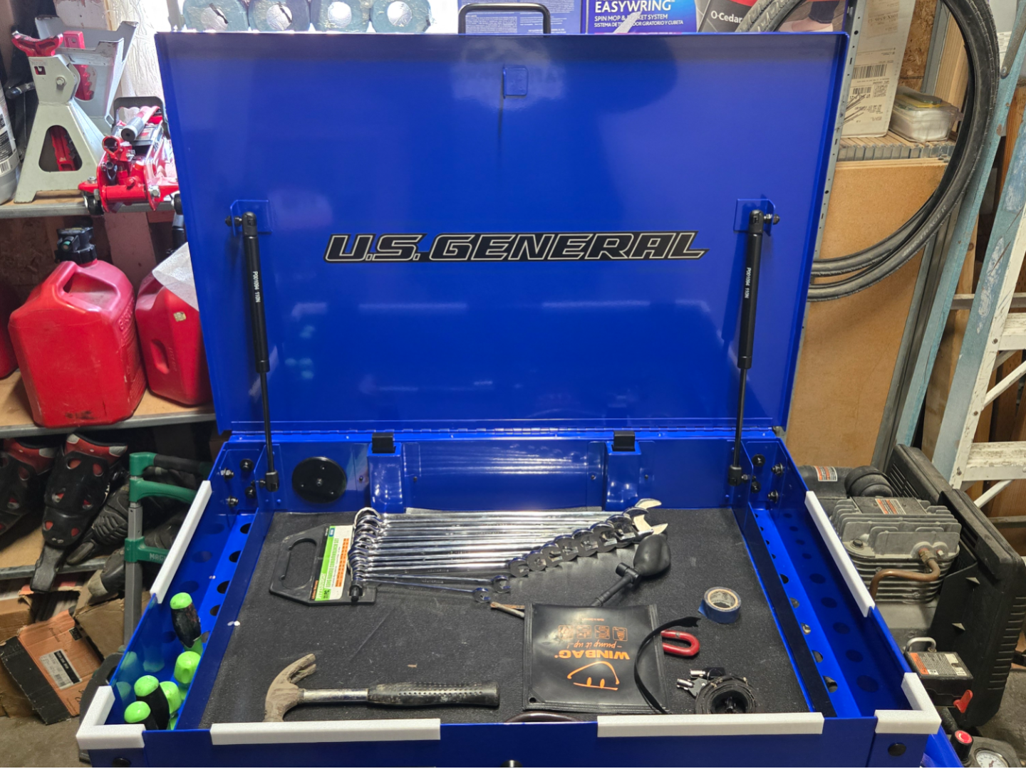 US General 5 Drawer top compartment TPU Bumpers