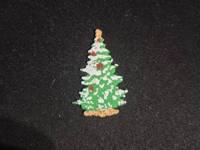 Christmas tree earring