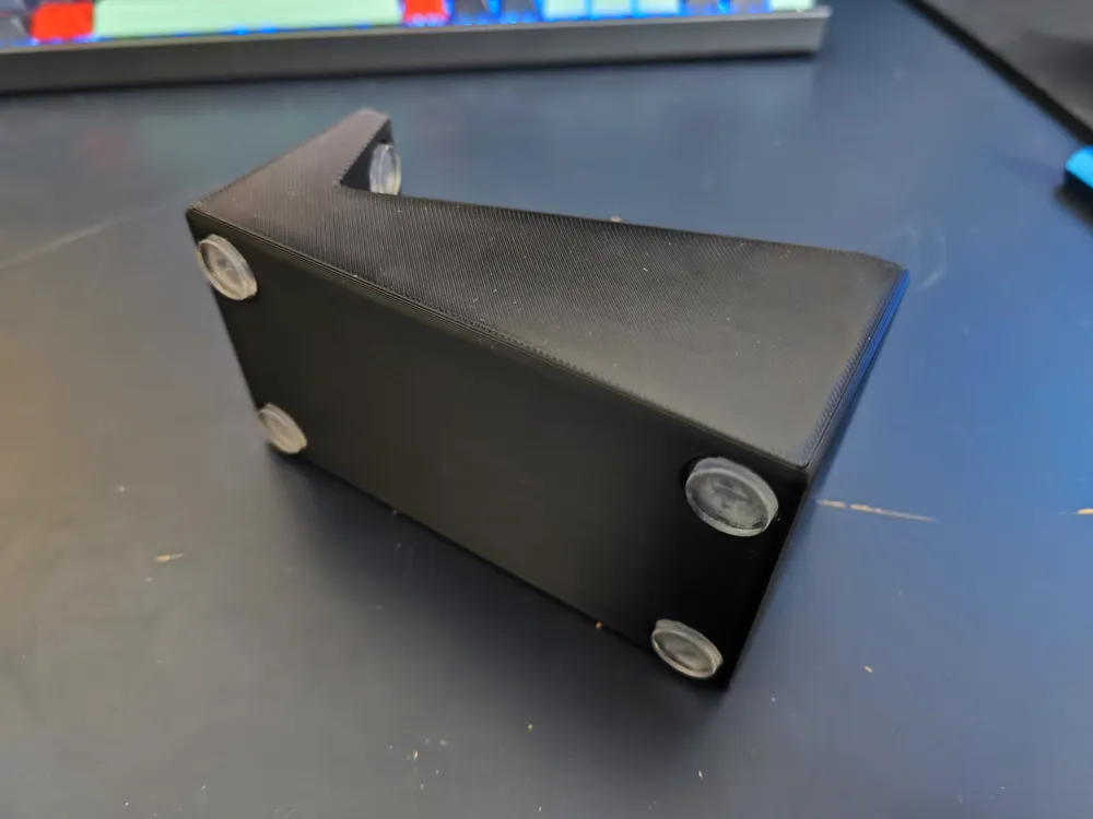 Sound Bar & Speaker Tilted Riser (For PC Monitor) - Free 3D Print Model ...