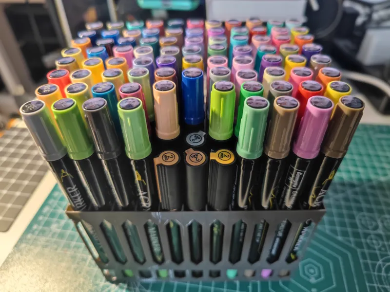 88 Colors Marker Pen Box
